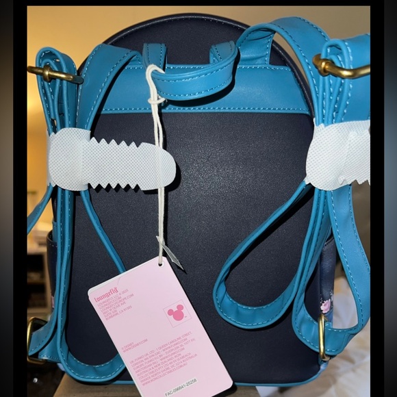 Loungefly Disney Cinderella Blue Backpack - Picture 3 of 3